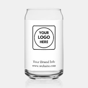 Aangepast bedrijfslogo   Minimalistische moderne b Blikvorm Glas