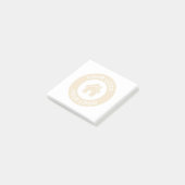 Aangepast bedrijfslogo post-it® notes (Schuin)
