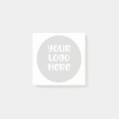 Aangepast bedrijfslogo post-it® notes (Voorkant)
