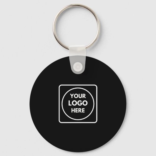 Aangepast bedrijfslogo slogan promo-sleutelhangers sleutelhanger (Voorkant)