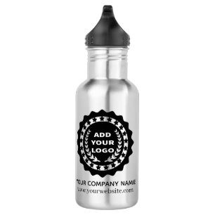 Aangepast bedrijfslogo waterfles