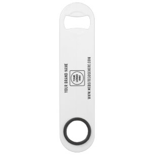 Aangepast bedrijfslogo Zakelijke promotionele vorm Speed Flessenopener