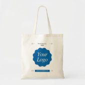Aangepast bedrijfsmerk Logo | Professionele ondern Tote Bag (Voorkant)