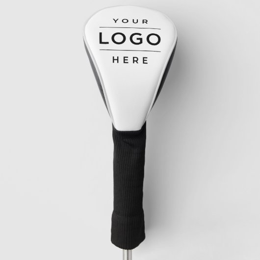 Aangepast bedrijfsmerk met Logo Golfheadcover (Voorkant)