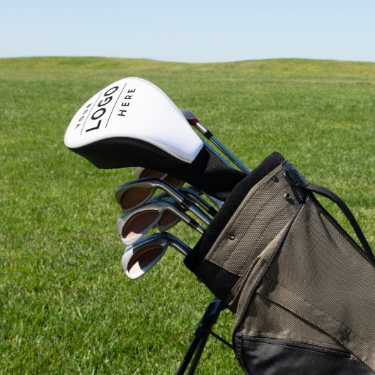 Aangepast bedrijfsmerk met Logo Golfheadcover (Insitu)