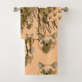 Aangepast beer bad handdoek (Insitu)