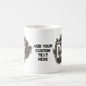 Aangepast bericht Miniatuur Schnauzer Pet Dog Pap Koffiemok (Center)