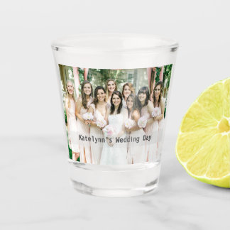 Aangepast bericht shot glas