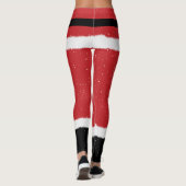 Aangepast bericht voor Kerstmis Leggings (Achterkant)