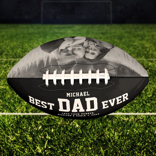 Aangepast BESTE DAD OOIT Kool Family Photo Sports American Football