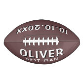 Aangepast beste naam bruiloft datum keepslag american football (Voorkant)