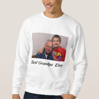 Aangepast beste opa-foto ooit trui