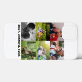 Aangepast beste opa ooit 6 fotocollage Case-Mate iPhone case (Achterkant (horizontaal))