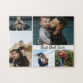 Aangepast beste pap ooit fotocollage legpuzzel