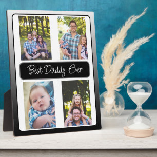 Aangepast beste papa ooit foto Plaque Fotoplaat
