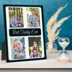 Aangepast beste papa ooit foto Plaque Fotoplaat