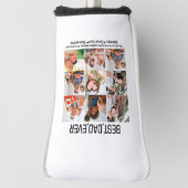 Aangepast beste vader ooit vaders Dag 9 Foto Colla Golfheadcover (Draai 90)