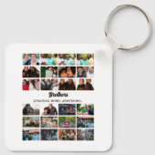 Aangepast beste vrienden voor Brothers Brothers Fo Sleutelhanger (Achterkant)