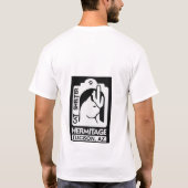 Aangepast bewustmakingslint: Gelieve te spay & neu T-shirt (Achterkant)