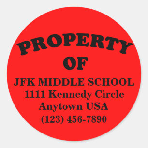 Aangepast bezit van stickers