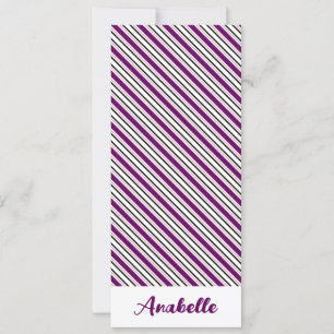 Aangepast Bladwijzer van Paarse strepen