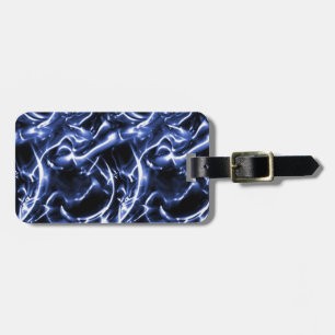 Aangepast blauw elektrisch Bagagelabel
