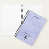 Aangepast blauw, professionele ingeschreven verple planner (Display)