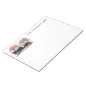 Aangepast blocnote met Vintage-auto (Schuin)