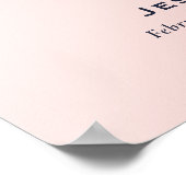 Aangepast bloemstuk 'Celebration of Life' rouwkaar Poster (Hoek)