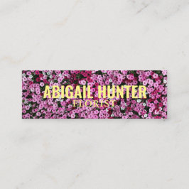 Aangepast 'Blooming Flowers'-instagram Mini Visitekaartje