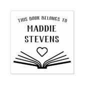 Aangepast boek Zelf Inking Rubber Stamp Zelfinktende Stempel (Design)