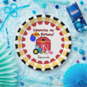 Aangepast Boerderij 6e verjaardag Bord (Feest)