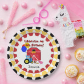 Aangepast Boerderij 6e verjaardag Bord (Feest)