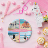 Aangepast Bord fotopapier met tekst (Feest)