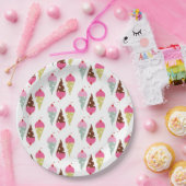 Aangepast Bord papier 9 inch (Feest)