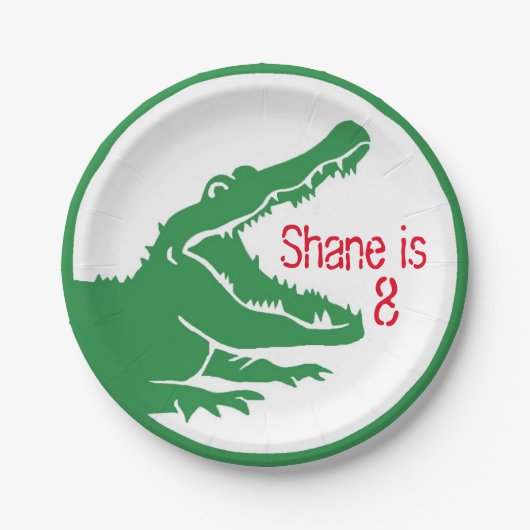 Aangepast bord voor alligator (Voorkant)