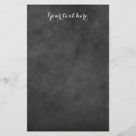 Aangepast bord voor bruiloft op bordkarton briefpapier