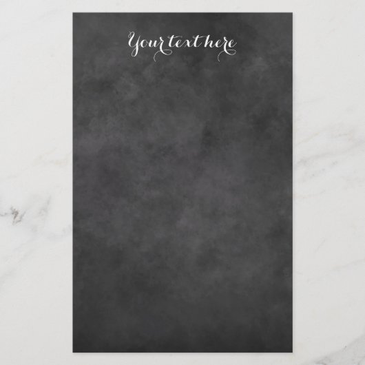 Aangepast bord voor bruiloft op bordkarton briefpapier (Voorkant)