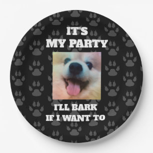 Aangepast Bord voor Dog Photo Funny Birthday Party