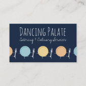 aangepast bord voor kleurendansen visitekaartje (Voorkant)