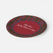 Aangepast Bord voor MacRae Clan Tartan (Gekanteld)