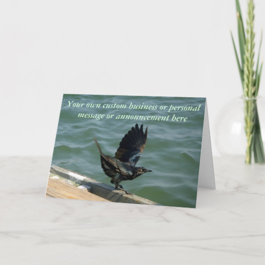 Aangepast borg aankondiging (Voorkant)