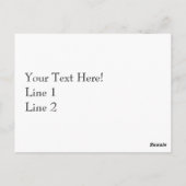 Aangepast Briefkaart koffie (Achterkant)