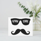 AANgepast briefkaart STAY COOL (Staand voorkant)