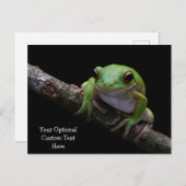 Aangepast Briefkaart Tekstkikker (Voorkant / Achterkant)