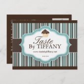 Aangepast Briefkaart voor bakkerij (Voorkant / Achterkant)