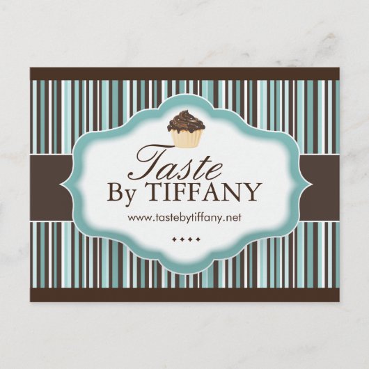 Aangepast Briefkaart voor bakkerij (Voorkant)
