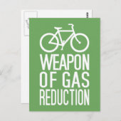 Aangepast briefkaart voor fietskleur (Voorkant / Achterkant)