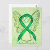 Aangepast Briefkaart voor groene bewustwording Rib (Voorkant / Achterkant)