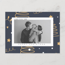 Aangepast Briefkaart voor kerstmis en feestdagen m